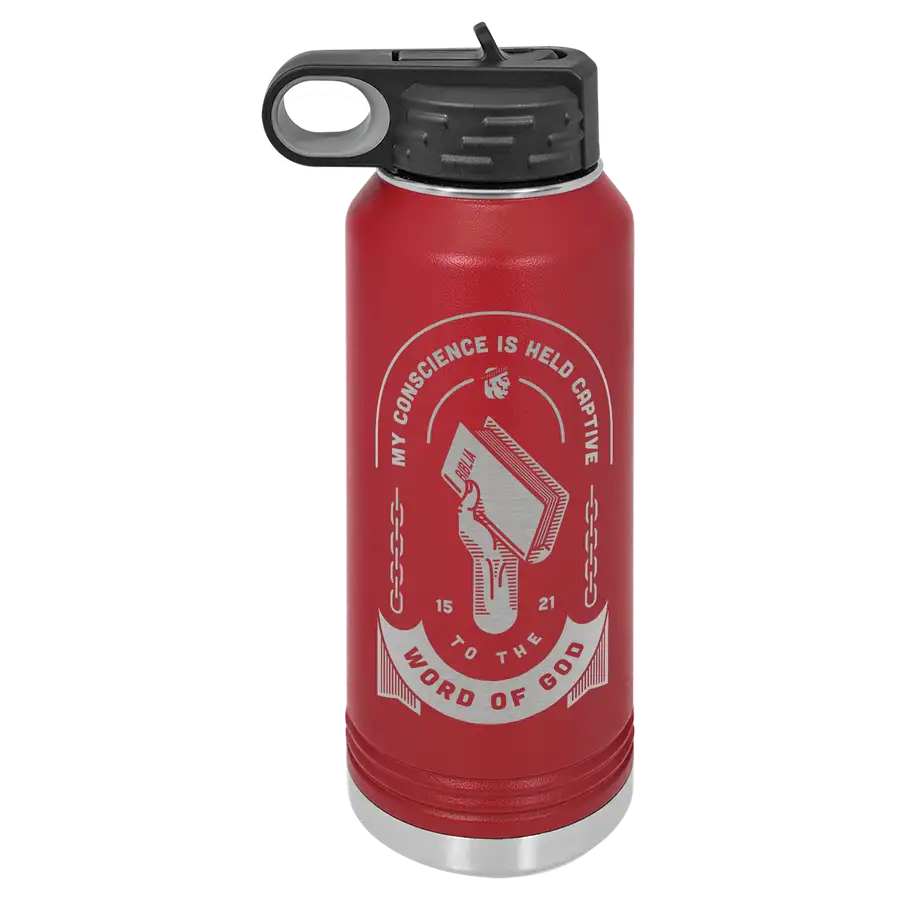 Held Captive to the Word of God Insulated Bottle