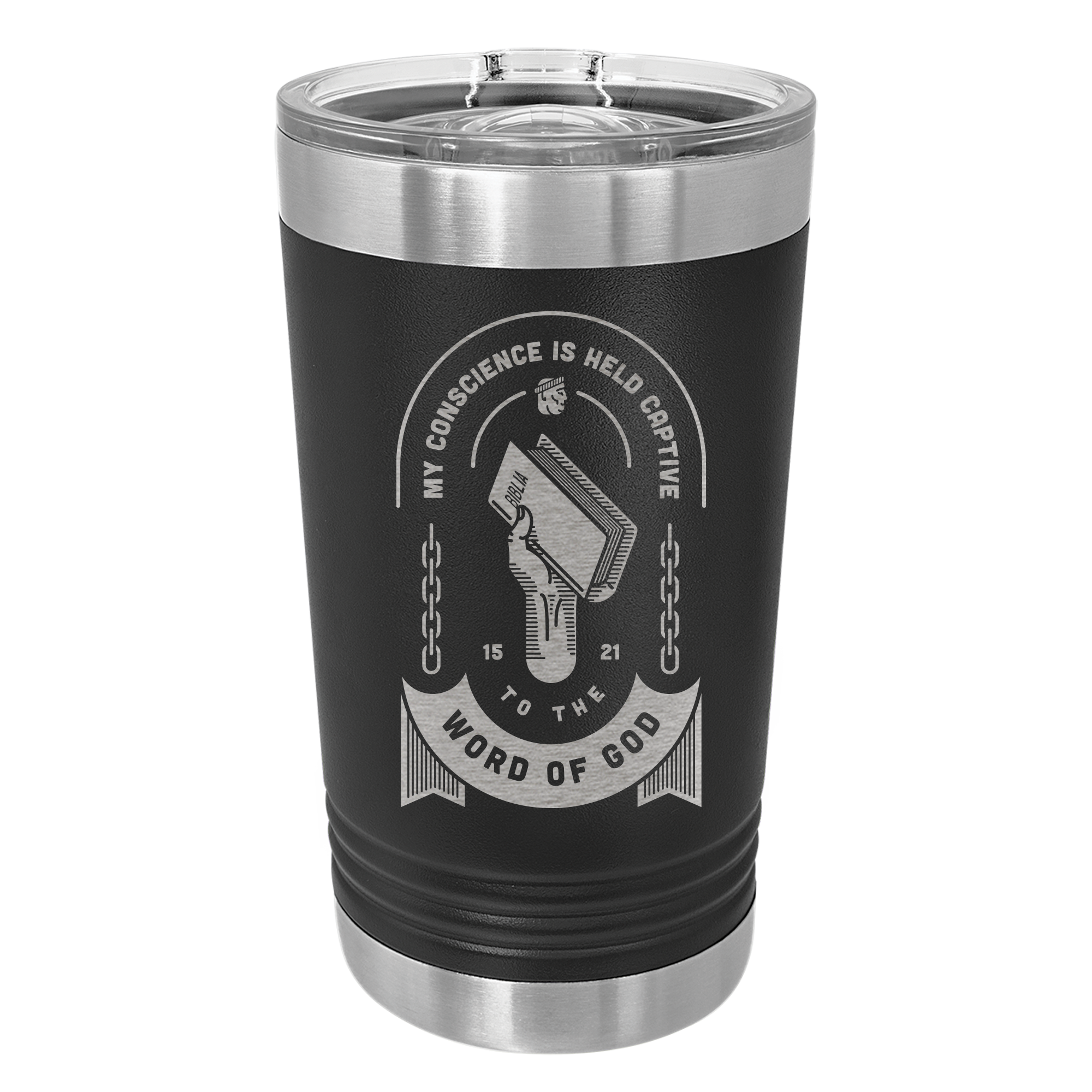 Held Captive to the Word of God Insulated Pint