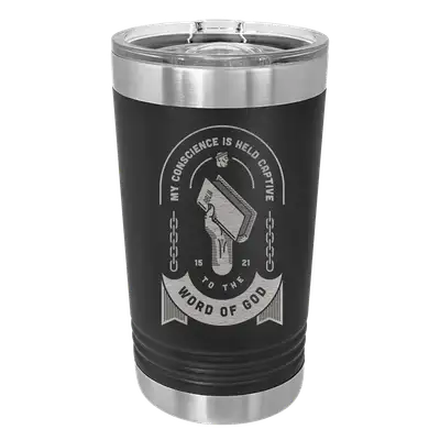 Held Captive to the Word of God Insulated Pint