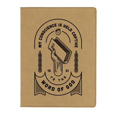 Held Captive to the Word of God Portfolio Cover