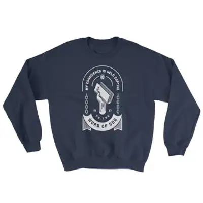 Held Captive to the Word of God Crewneck Sweatshirt