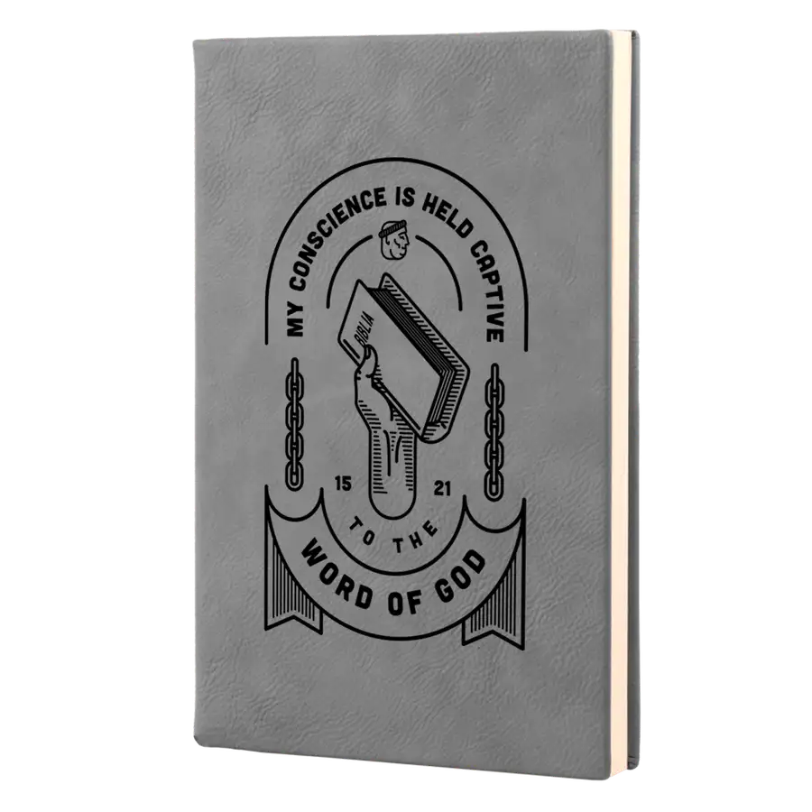 Held Captive to the Word of God Leatherette Hardcover Journal