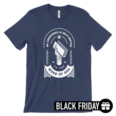 Held Captive to the Word of God Tee (Black Friday)