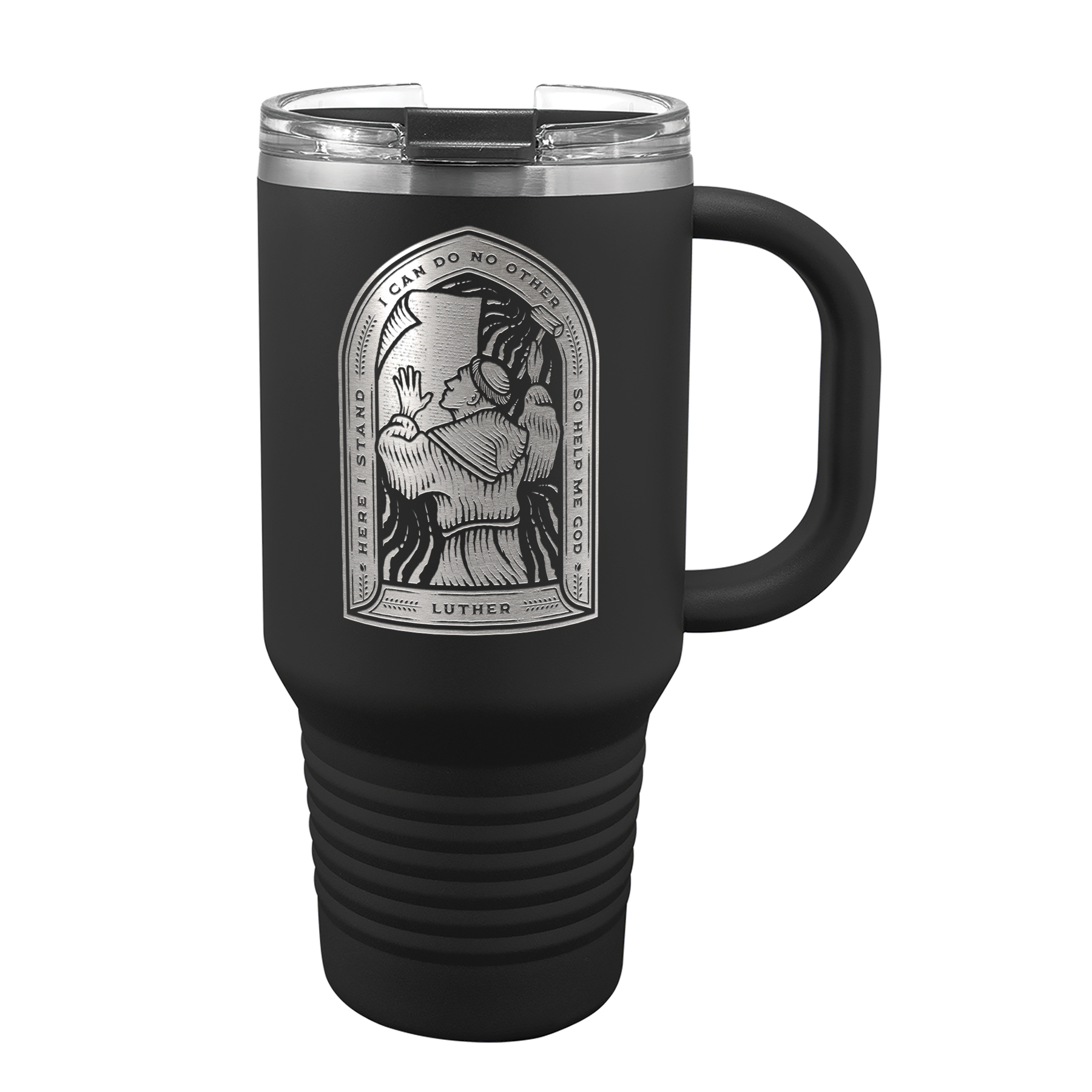 Here I Stand 32 oz Insulated Travel Tumbler