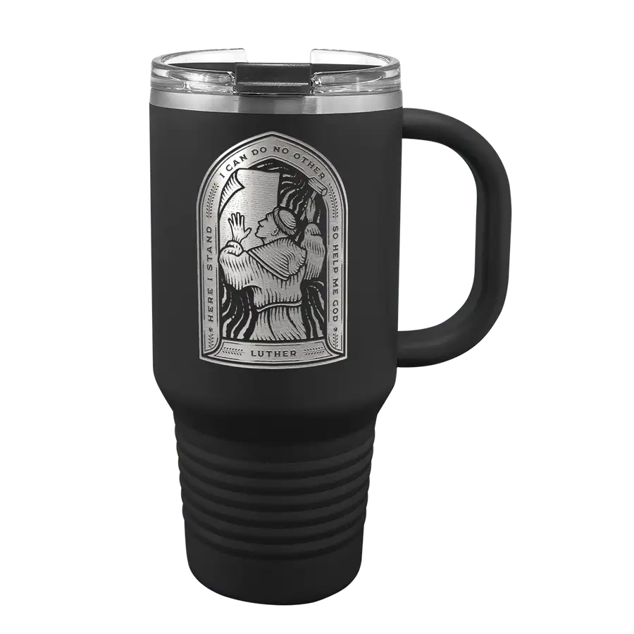 Here I Stand 32 oz Insulated Travel Tumbler