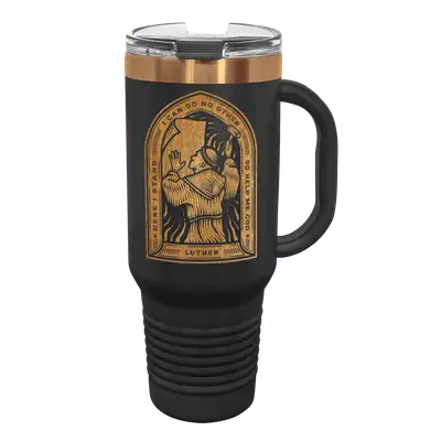 Here I Stand 40 oz Insulated Travel Tumbler