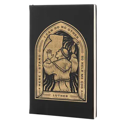 Here I Stand Leatherette Hardcover Journal