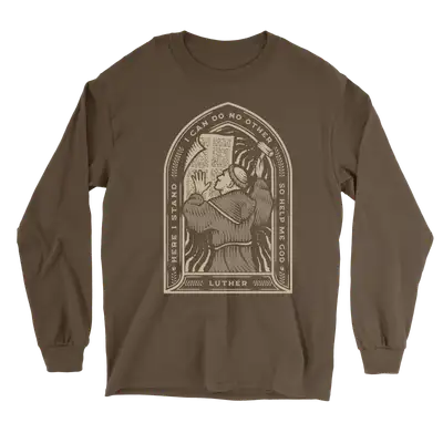 Here I Stand Long Sleeve Tee