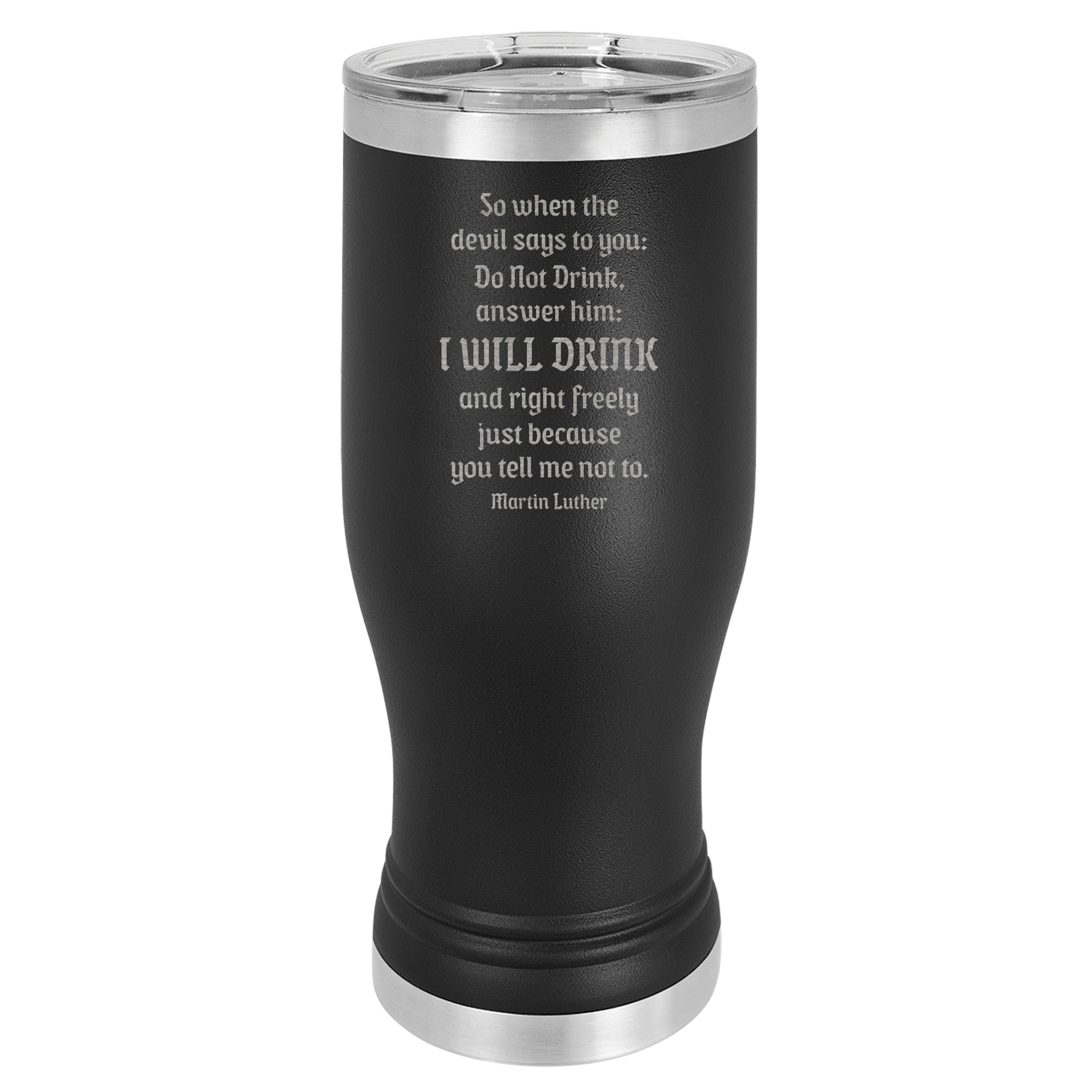 Drink Beer Freely Insulated Pilsner