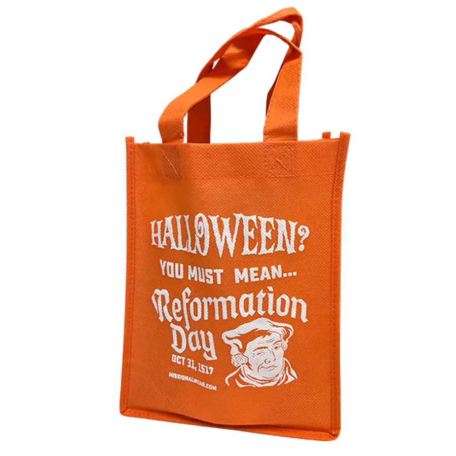 You Must Mean Reformation Day Candy Tote