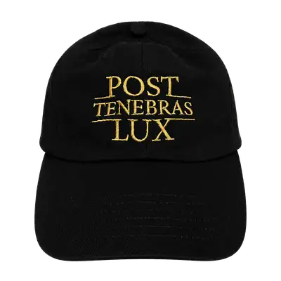 Post Tenebras Lux Embroidered Dad Hat