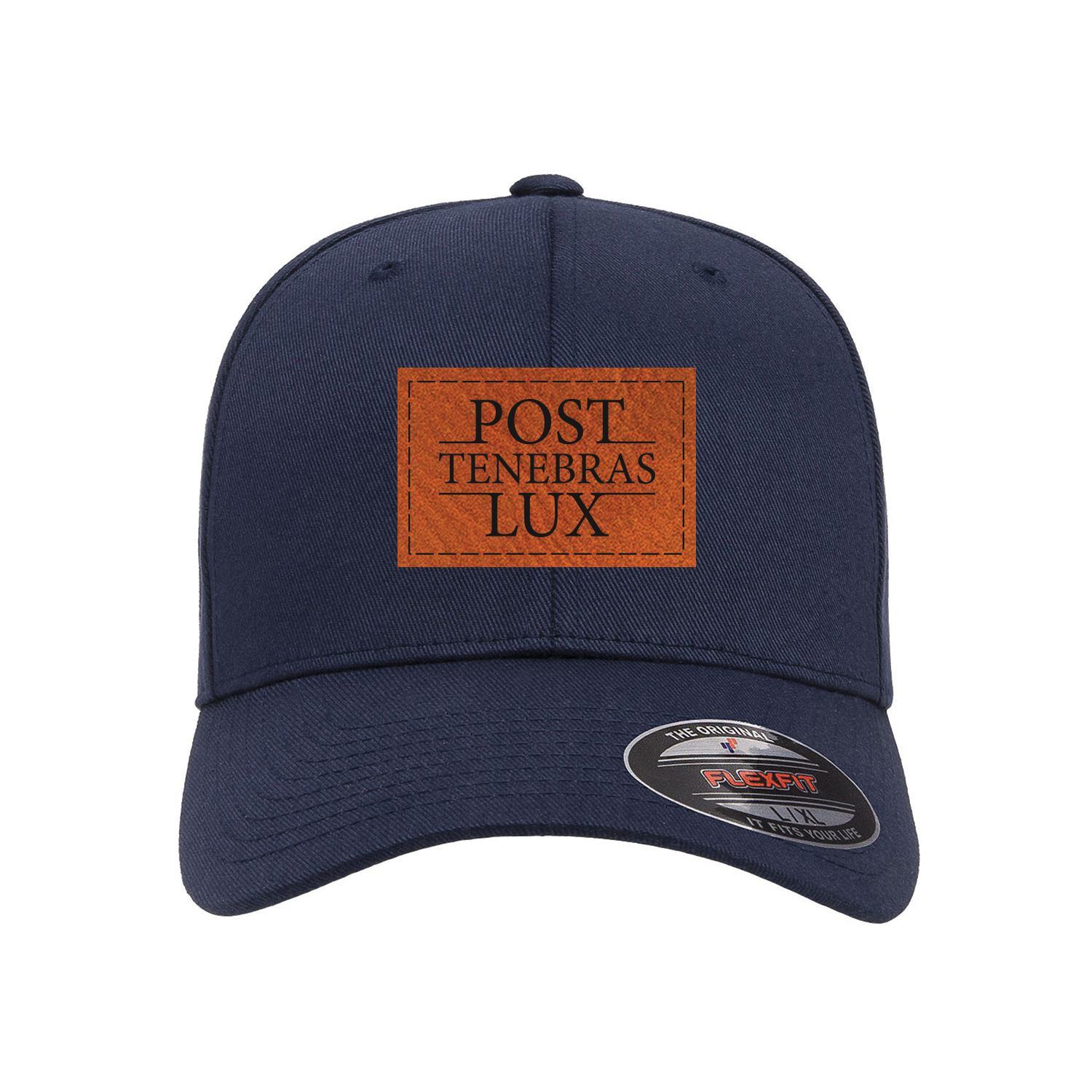Post Tenebras Lux Fitted Hat