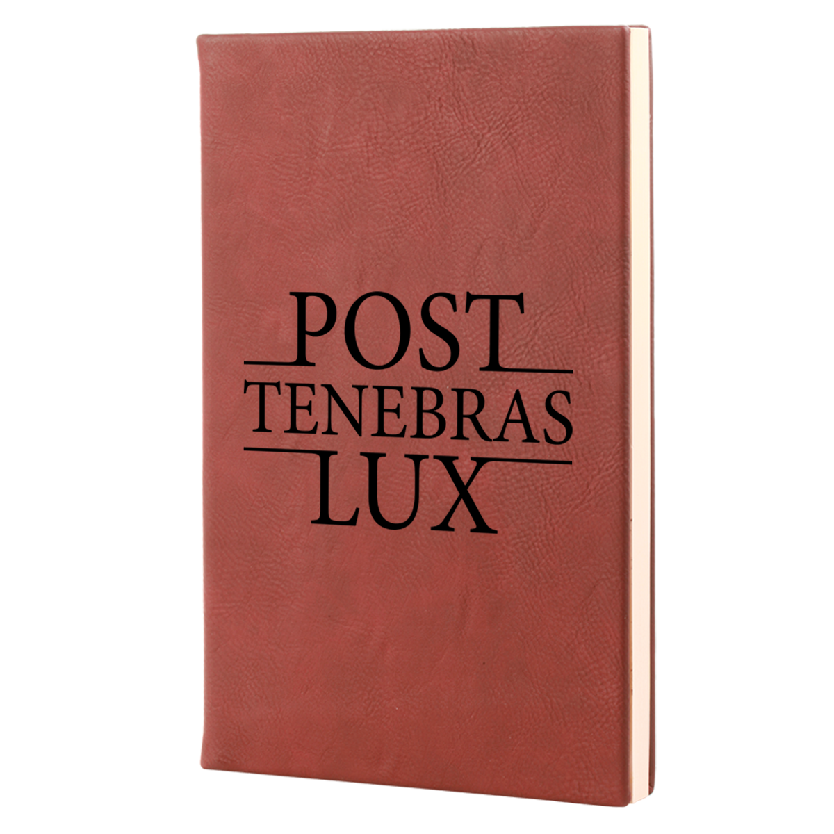 Post Tenebras Lux Leatherette Hardcover Journal