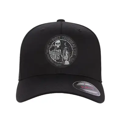 Post Tenebras Lux Fitted Hat