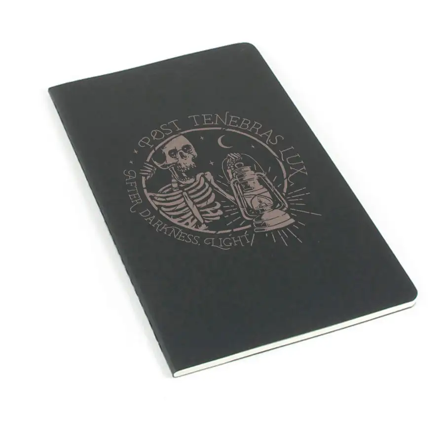 Post Tenebras Lux Laser Etched Moleskine Journal