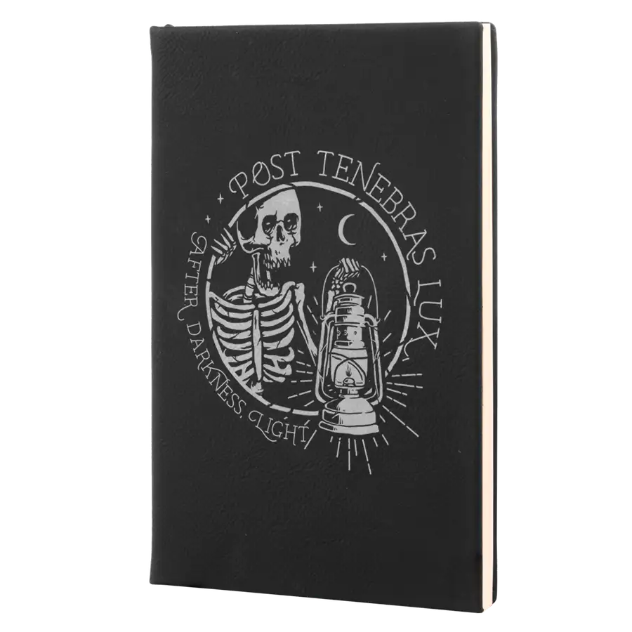 Post Tenebras Lux Leatherette Hardcover Journal
