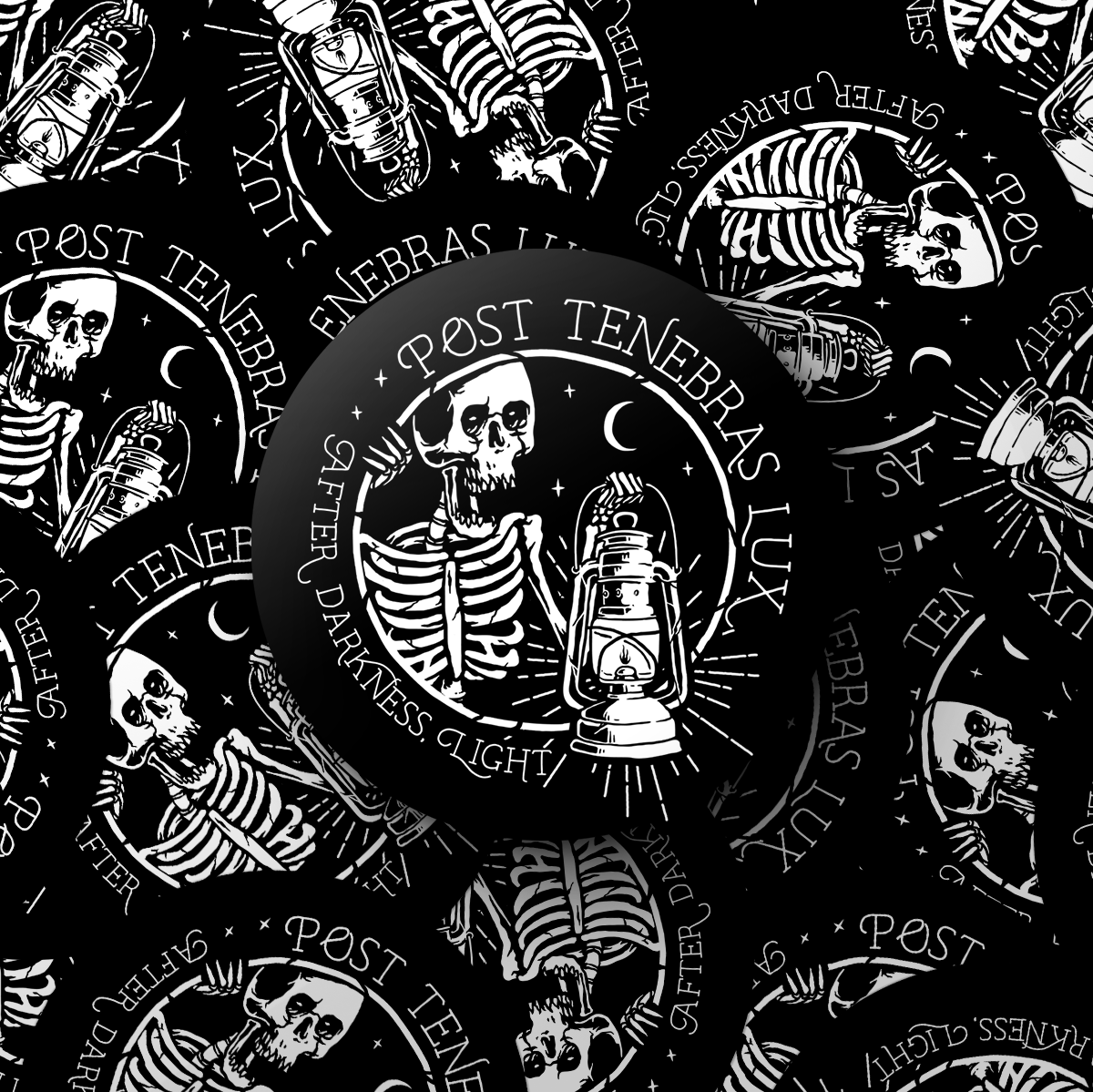 Post Tenebras Lux Sticker
