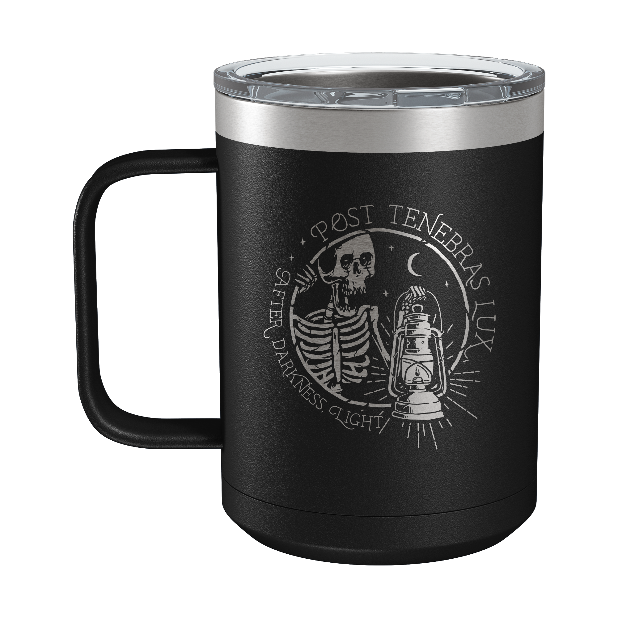 Post Tenebras Lux 15oz Insulated Camp Mug