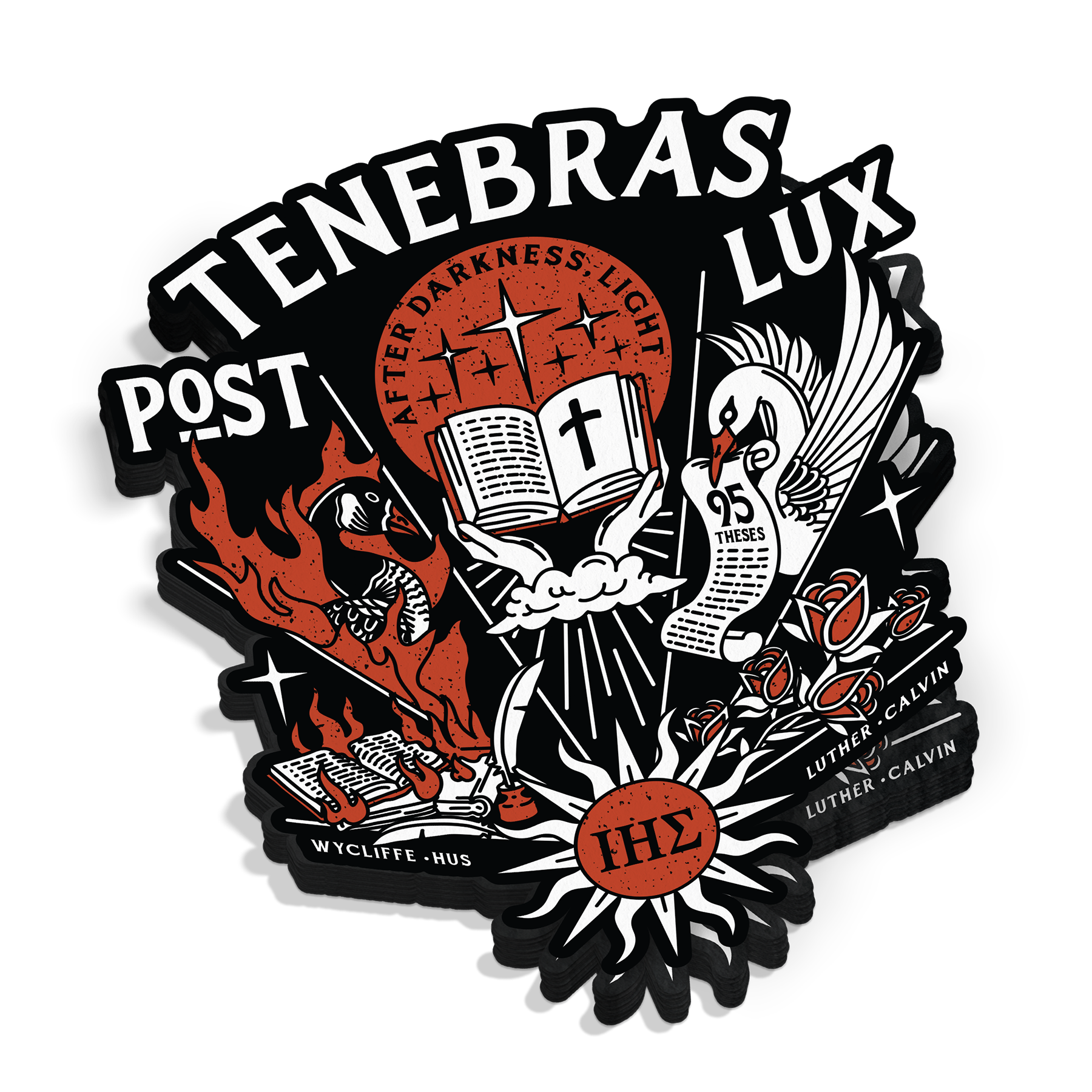 After Darkness Sticker