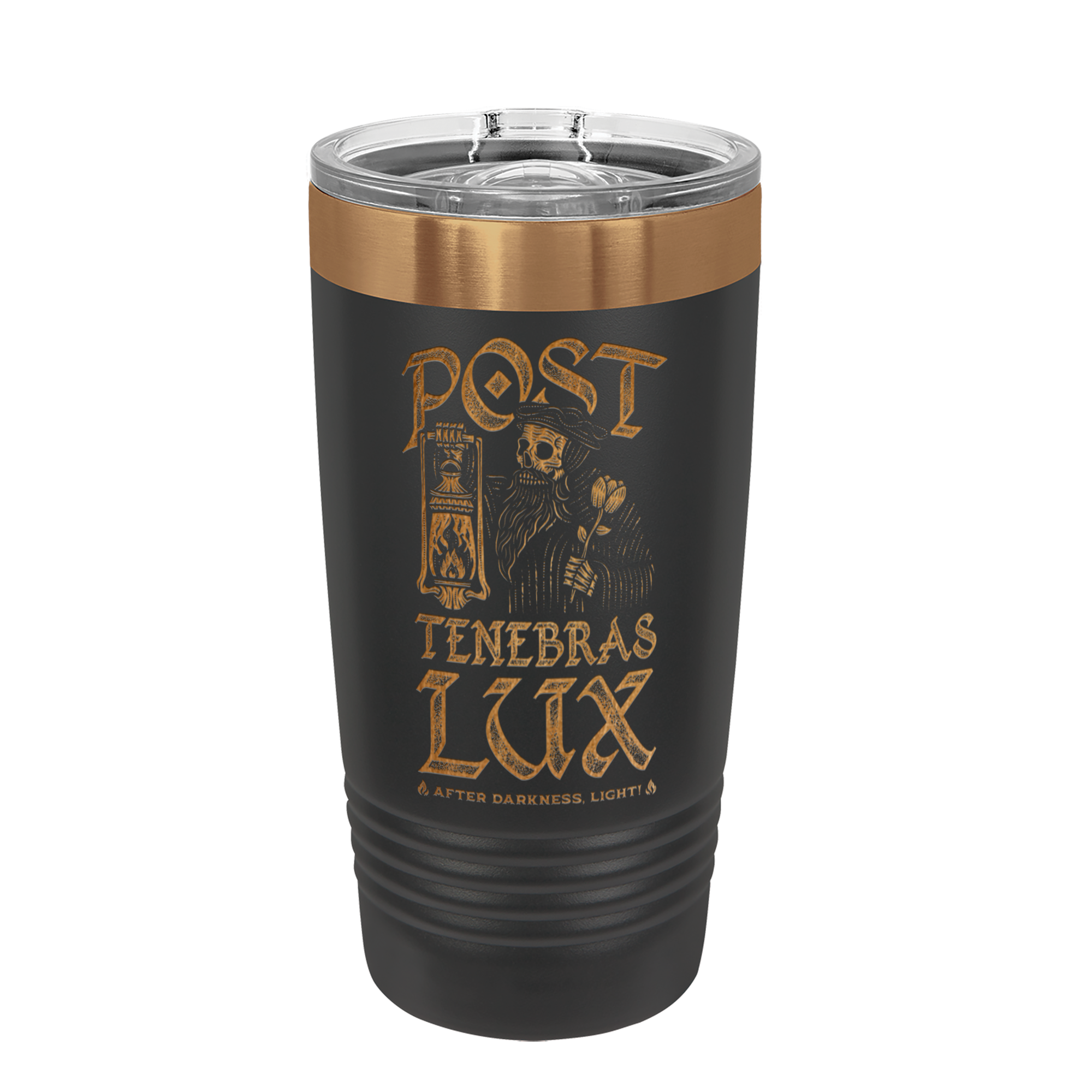 Post Tenebras Lux 20oz Insulated Tumbler