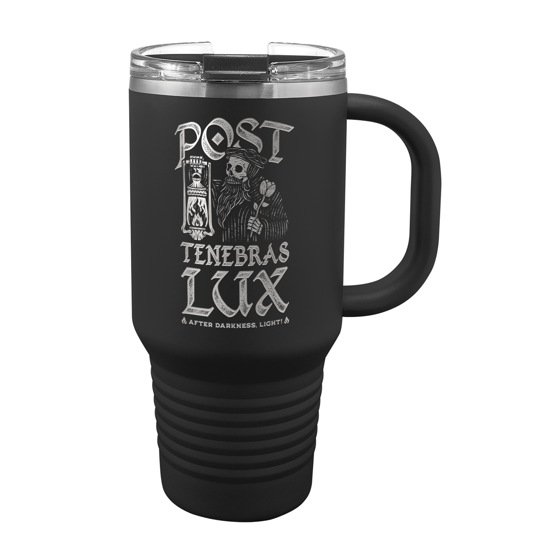 Post Tenebras Lux Dead 32 oz Insulated Travel Tumbler