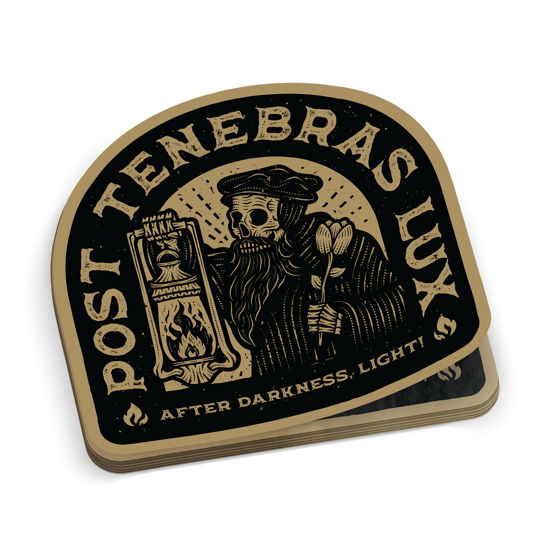 Post Tenebras Lux Dead Sticker