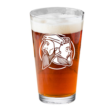 Logo Pint Glass