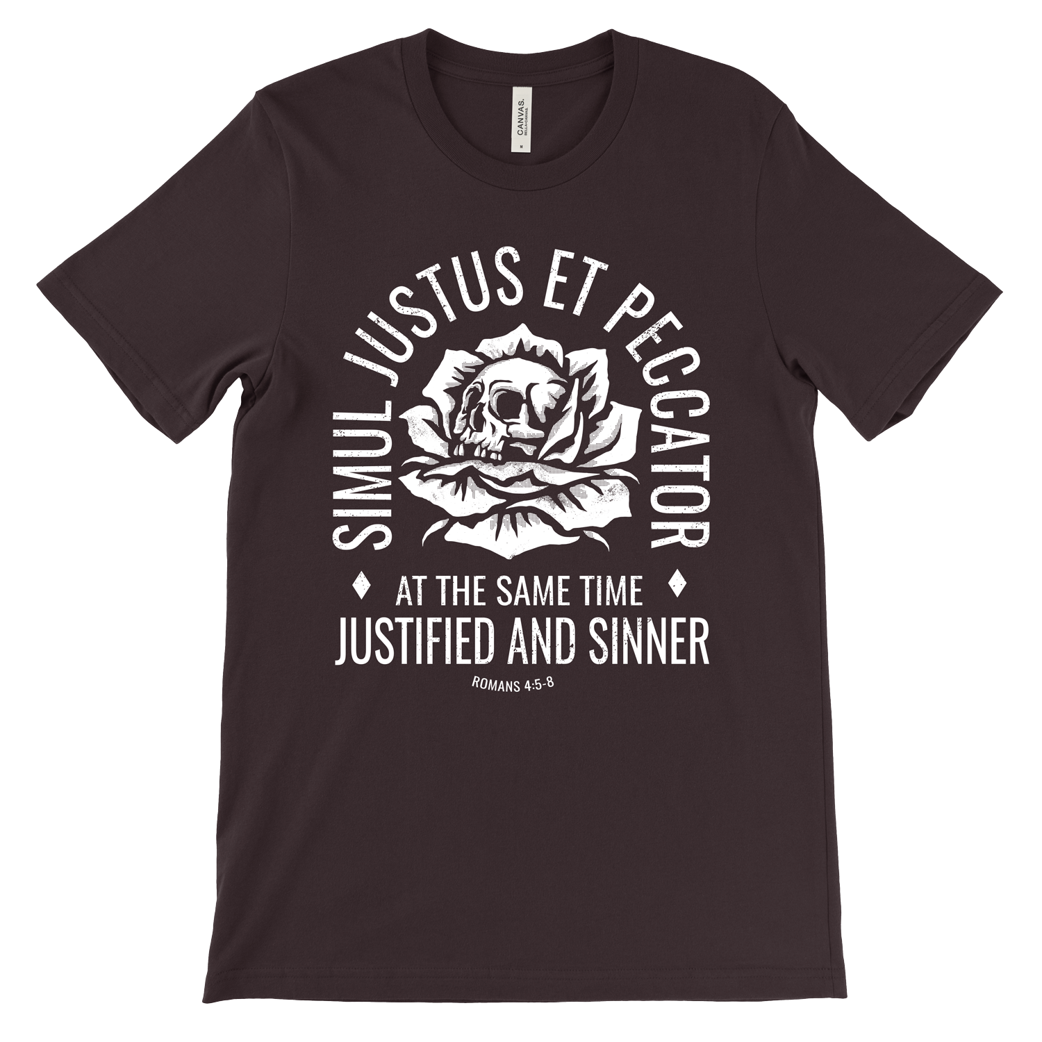 Simul Justus Et Peccator Quick Ship Tee