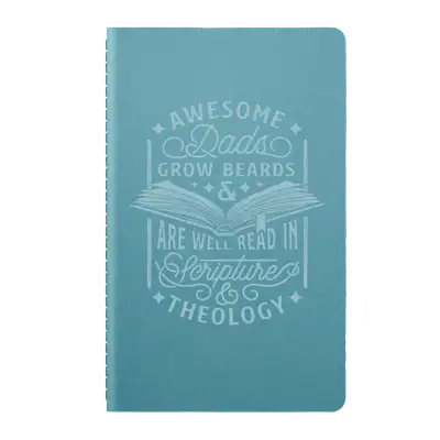 Awesome Dads Laser Etched Moleskine Journal