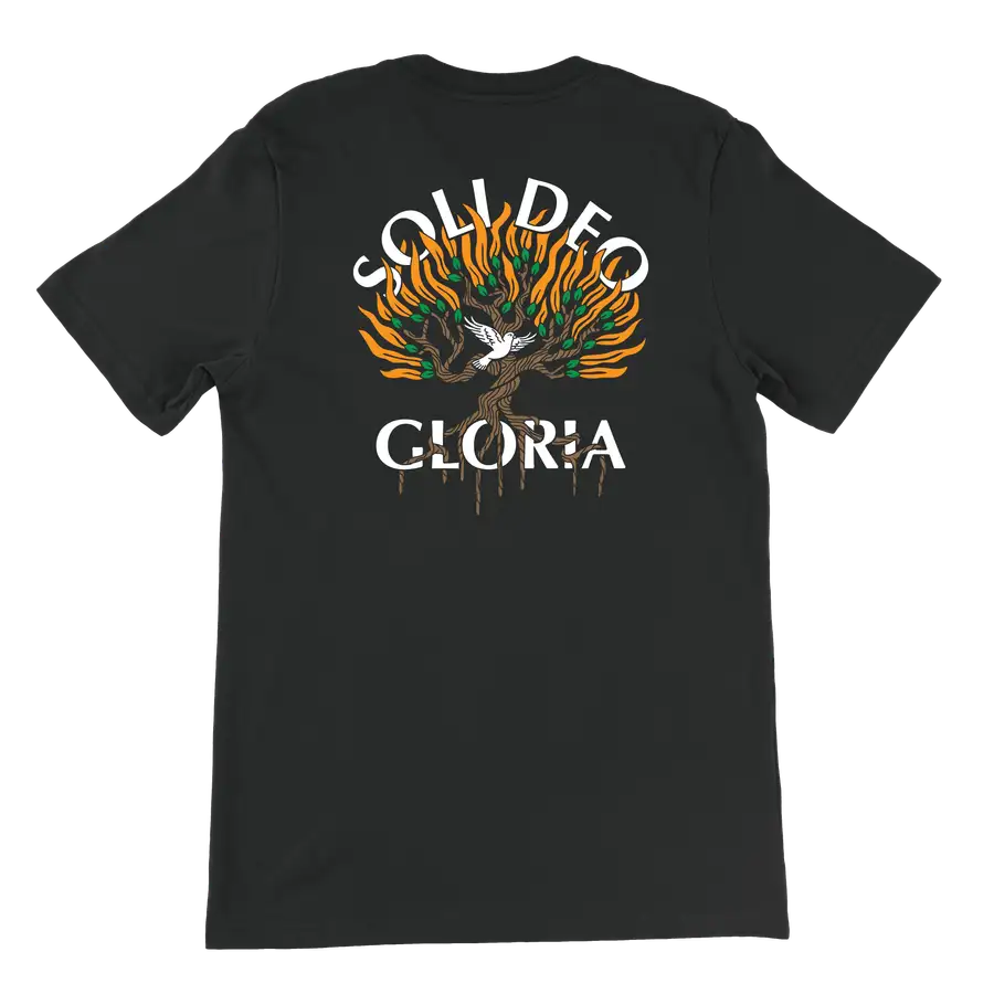 Soli Deo Gloria Burning Bush Quick Ship Tee