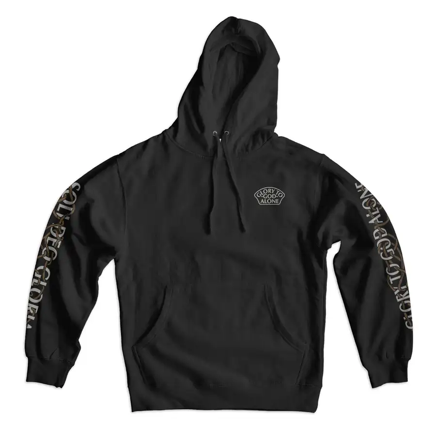 Soli Deo Gloria Burning Bush Quick Ship Hoodie #2