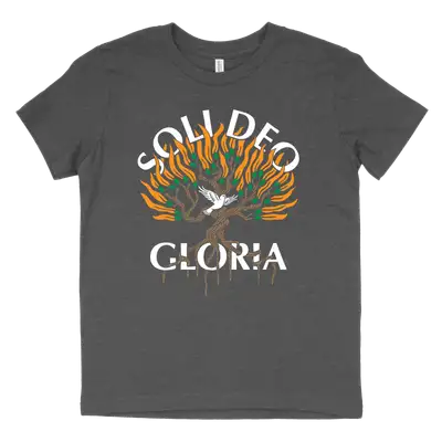 Soli Deo Gloria Burning Bush Youth Tee