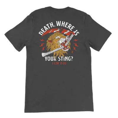 Death Where Is Your Sting Quick Ship Tee