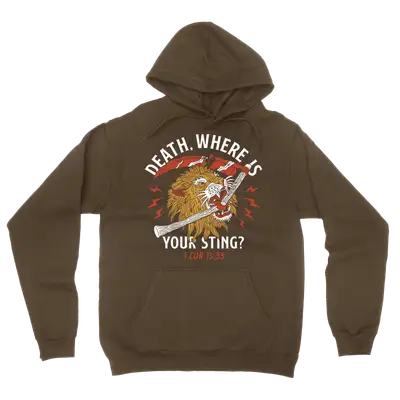 Death Where Is Your Sting Hoodie