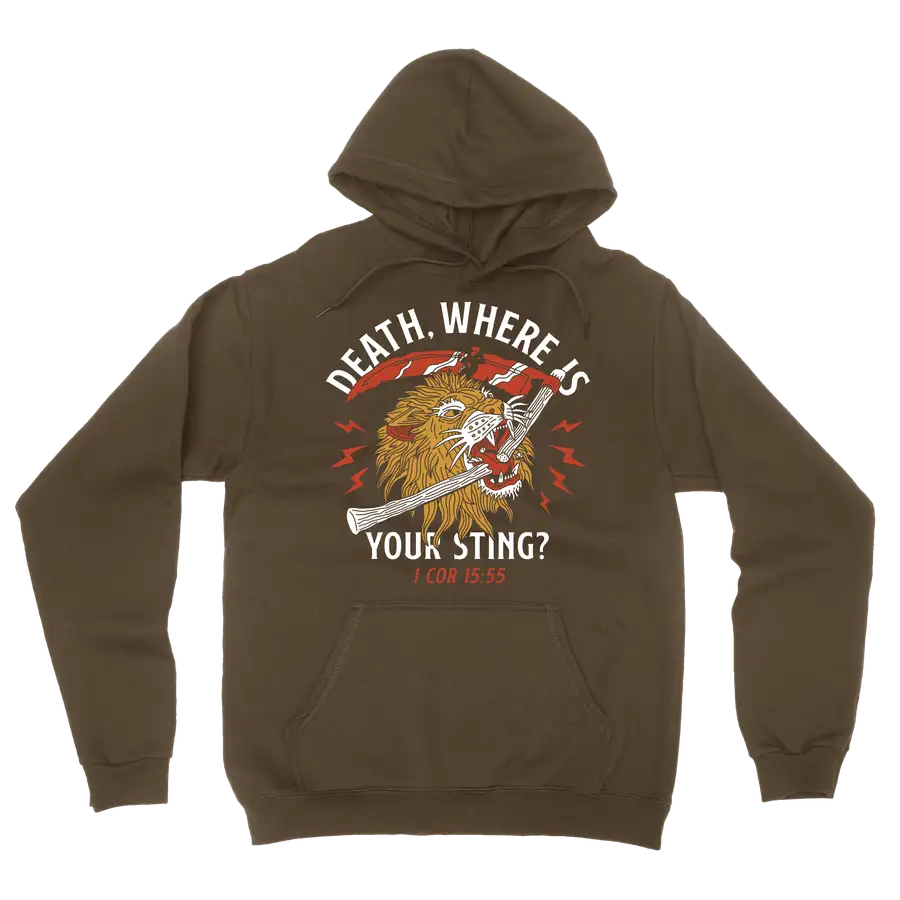 Death Where Is Your Sting Hoodie