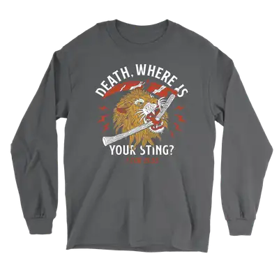 Death Where Is Your Sting Long Sleeve Tee