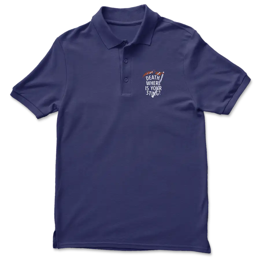 Death Where Is Your Sting Polo