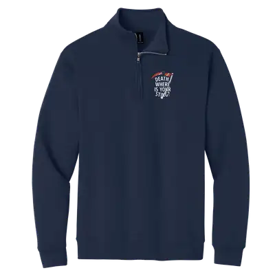 Death Where Is Your Sting Quarter Zip