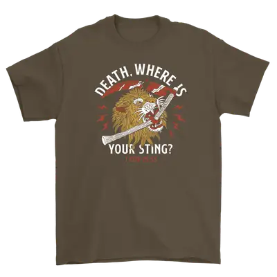 Death Where Is Your Sting Standard Tee