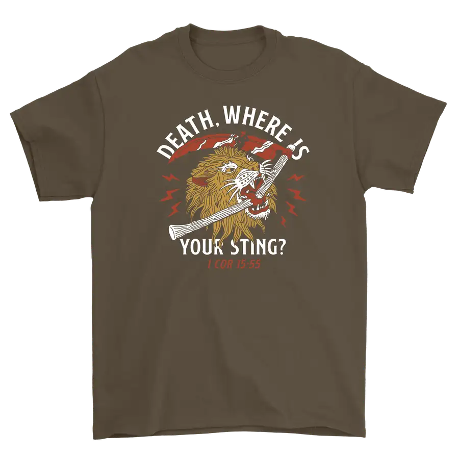 Death Where Is Your Sting Standard Tee