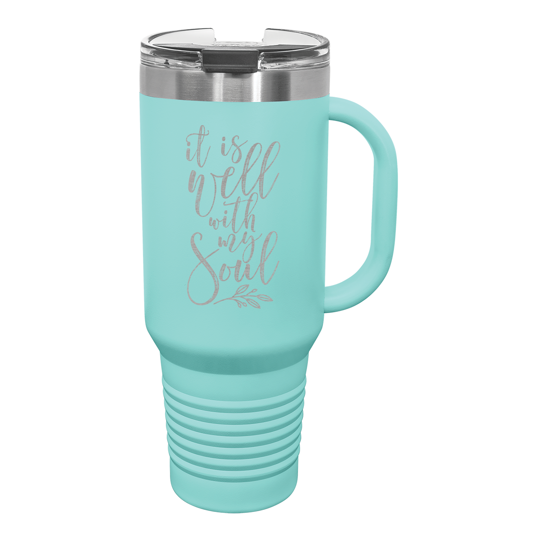 It Is Well 40 oz Insulated Travel Tumbler