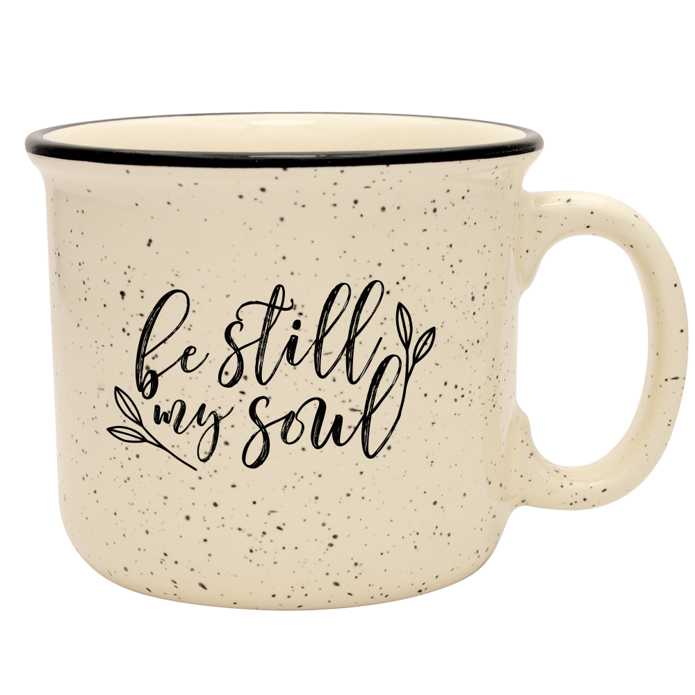 Be Still My Soul Camp Mug