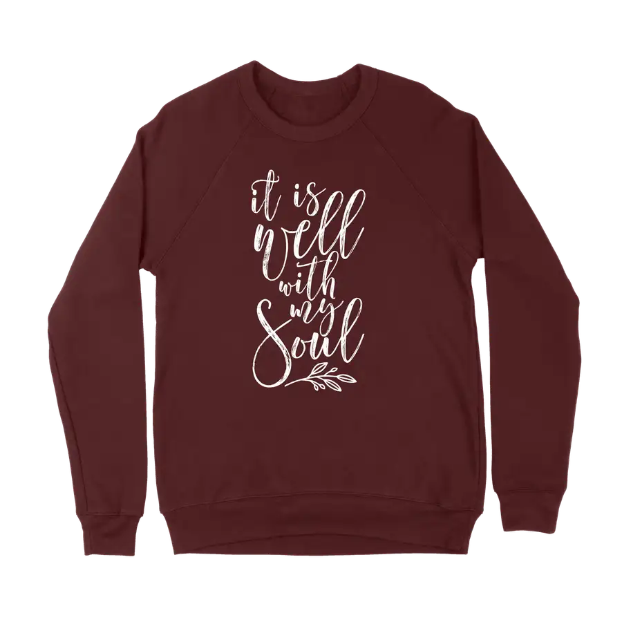 It Is Well With My Soul Crewneck Sweatshirt