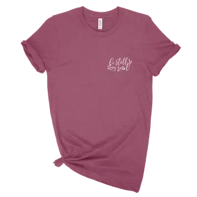 Be Still My Soul Left Chest Unisex Tee