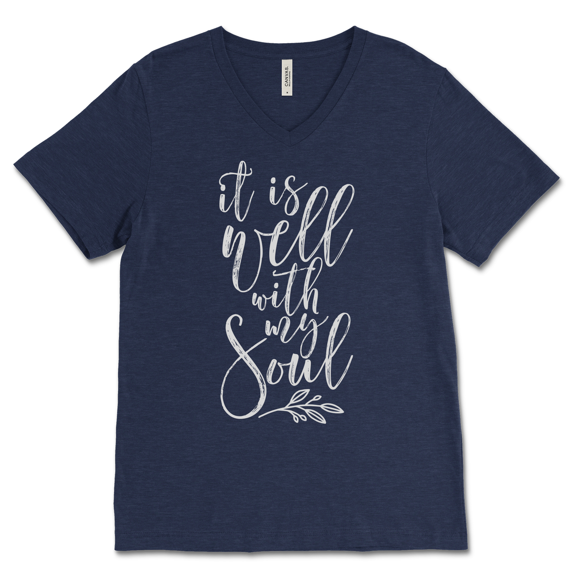 It Is Well With My Soul V‐Neck Tee