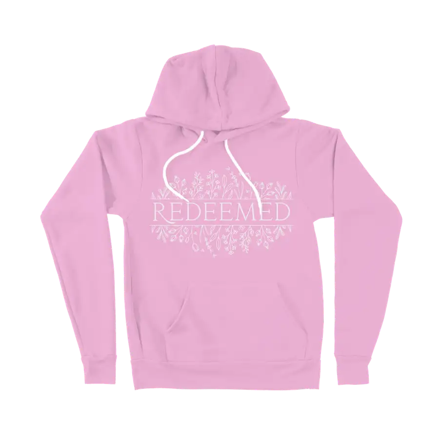 Redeemed Floral Ladies Hoodie