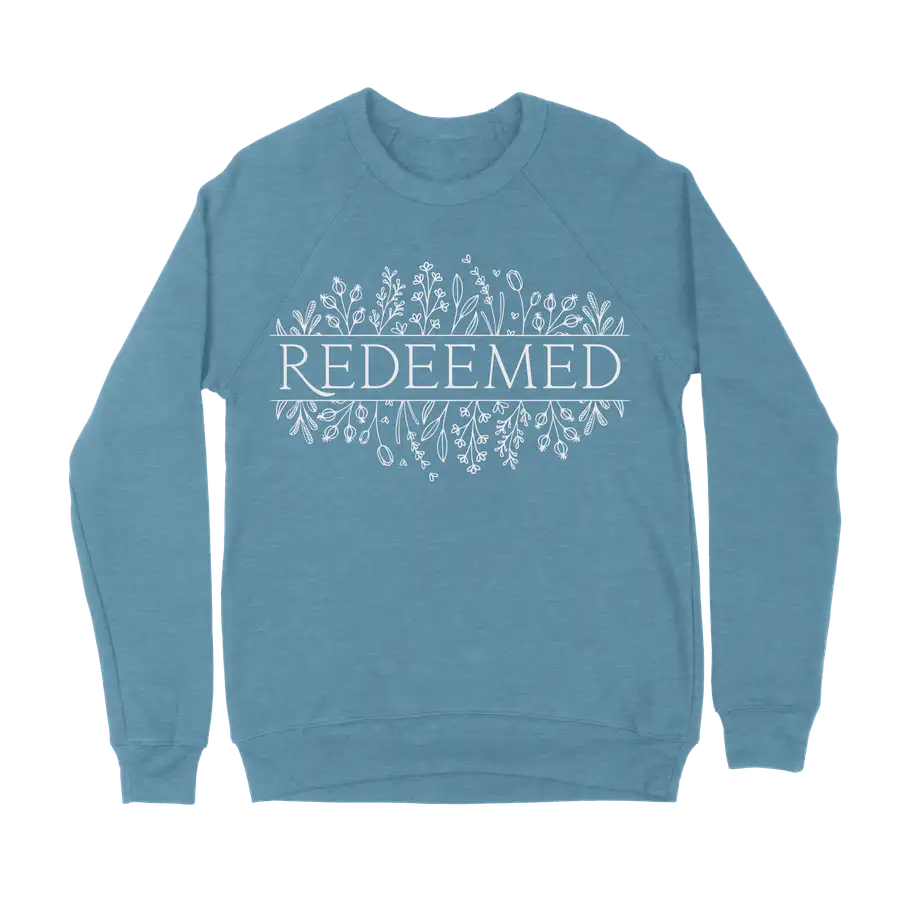 Redeemed Floral Crewneck Sweatshirt