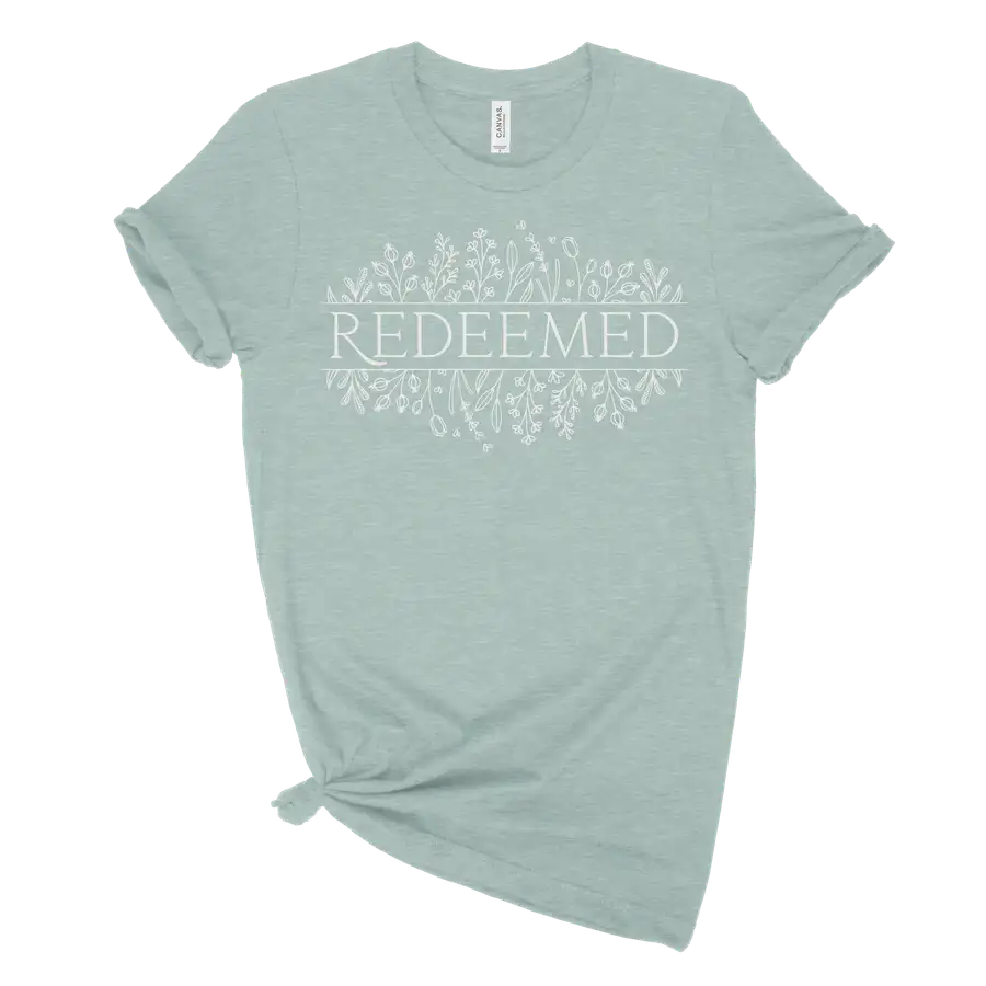 Redeemed Floral Tee