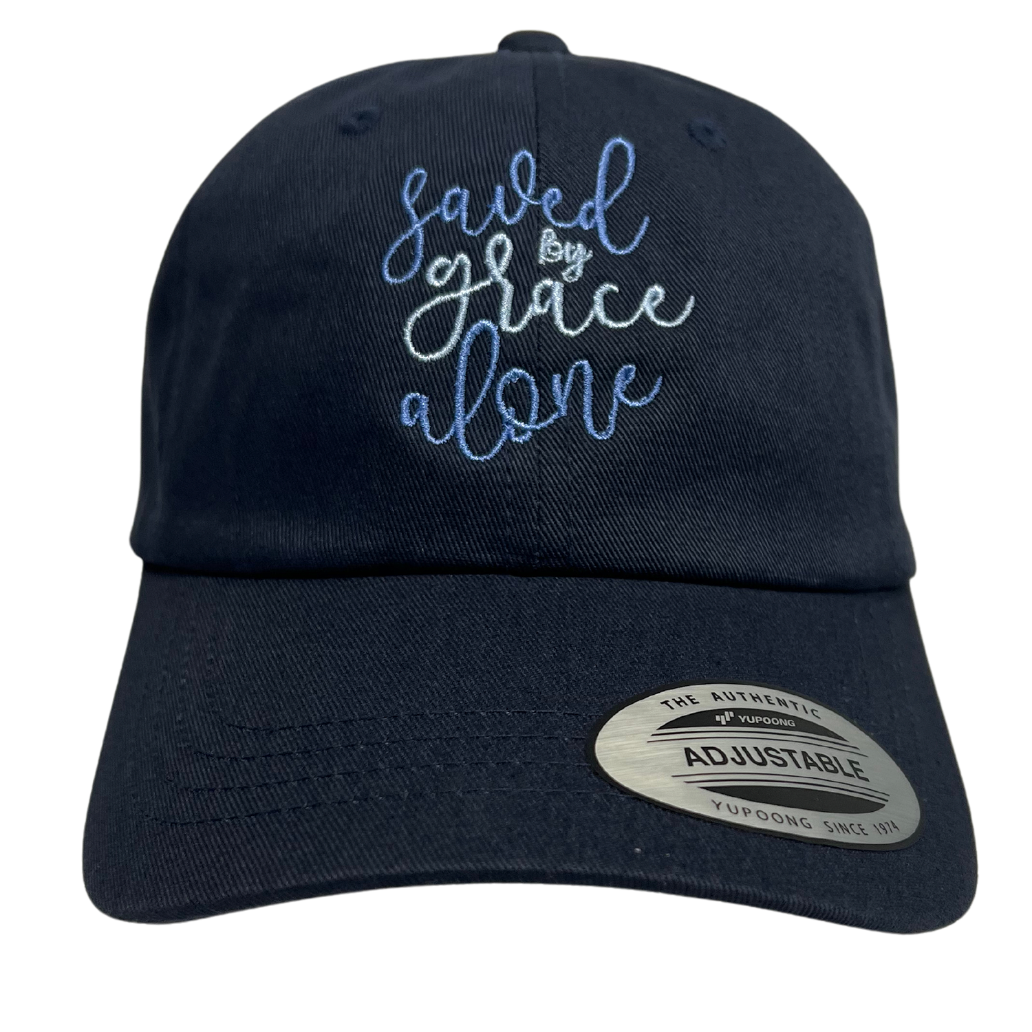 Saved By Grace Embroidered Dad Hat