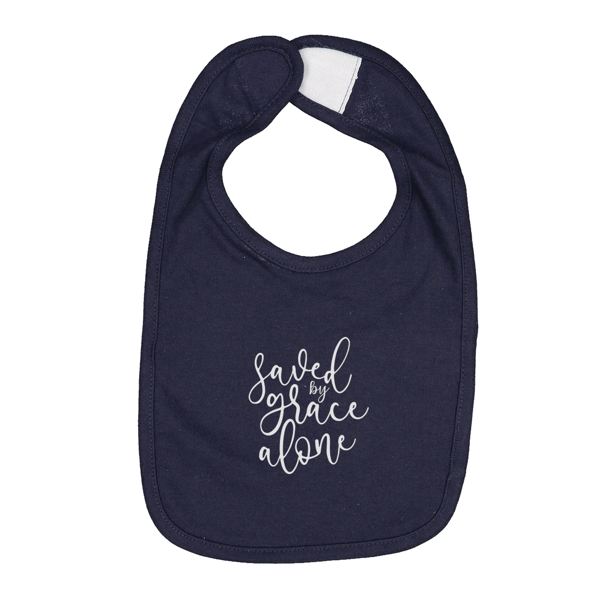 Saved By Grace Bib